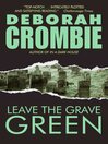 Cover image for Leave the Grave Green